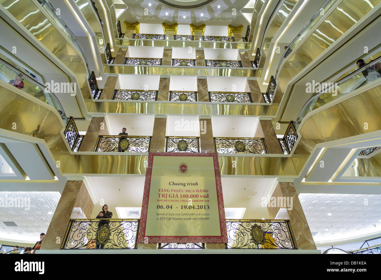 Trang Tien Plaza, Luxuary Department Store. Louis Vuitton. Hanoi. Vietnam.  Stock Photo, Picture and Royalty Free Image. Image 179915630.