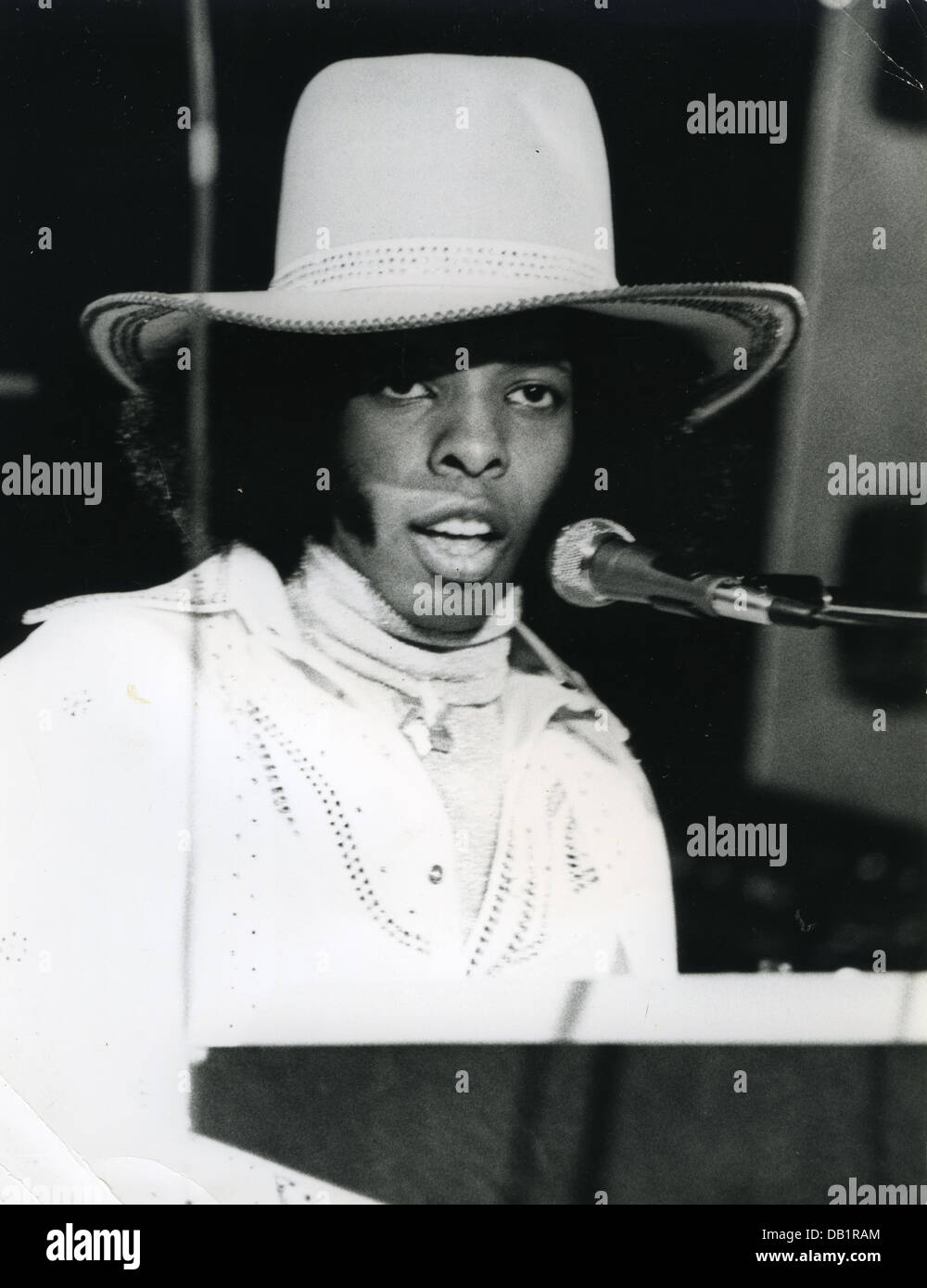 SLY AND THE FAMILY STONE  US funk band with Sly Stone about 1970 Stock Photo