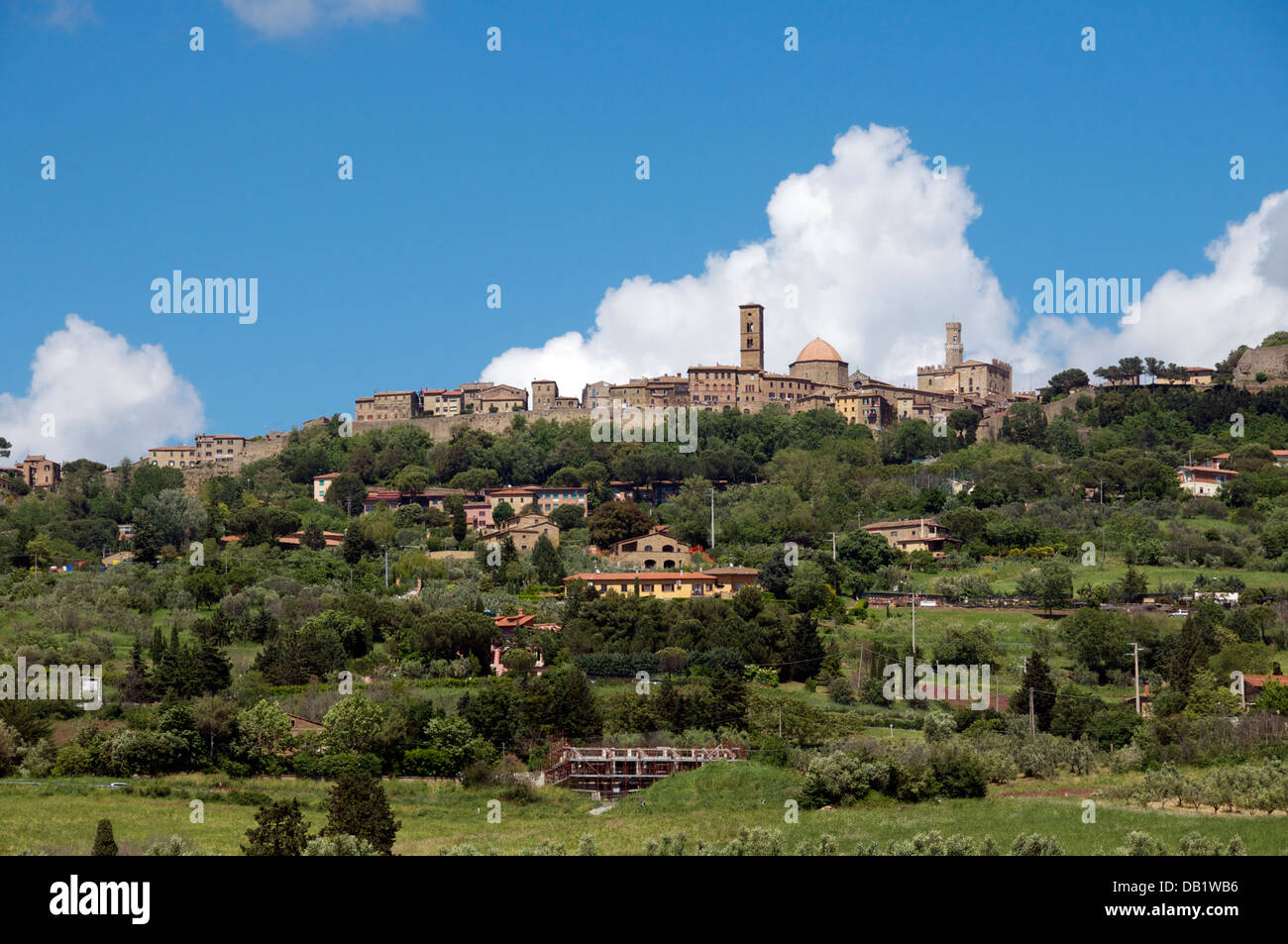 Medieval town skyline view hi-res stock photography and images - Alamy