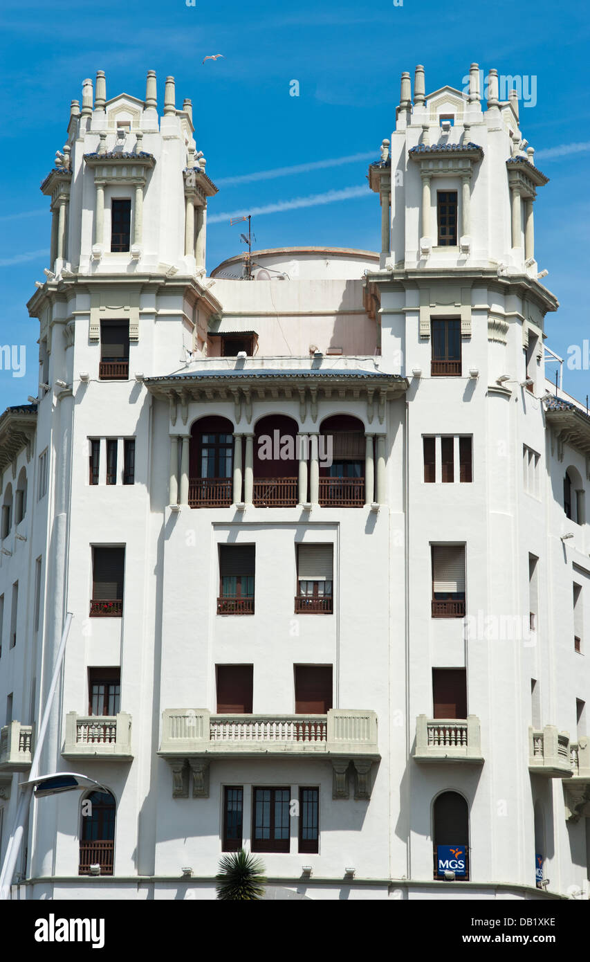 Plaza de la Constitucion and Casa Trujillo. Ceuta . Spain Stock Photo ...