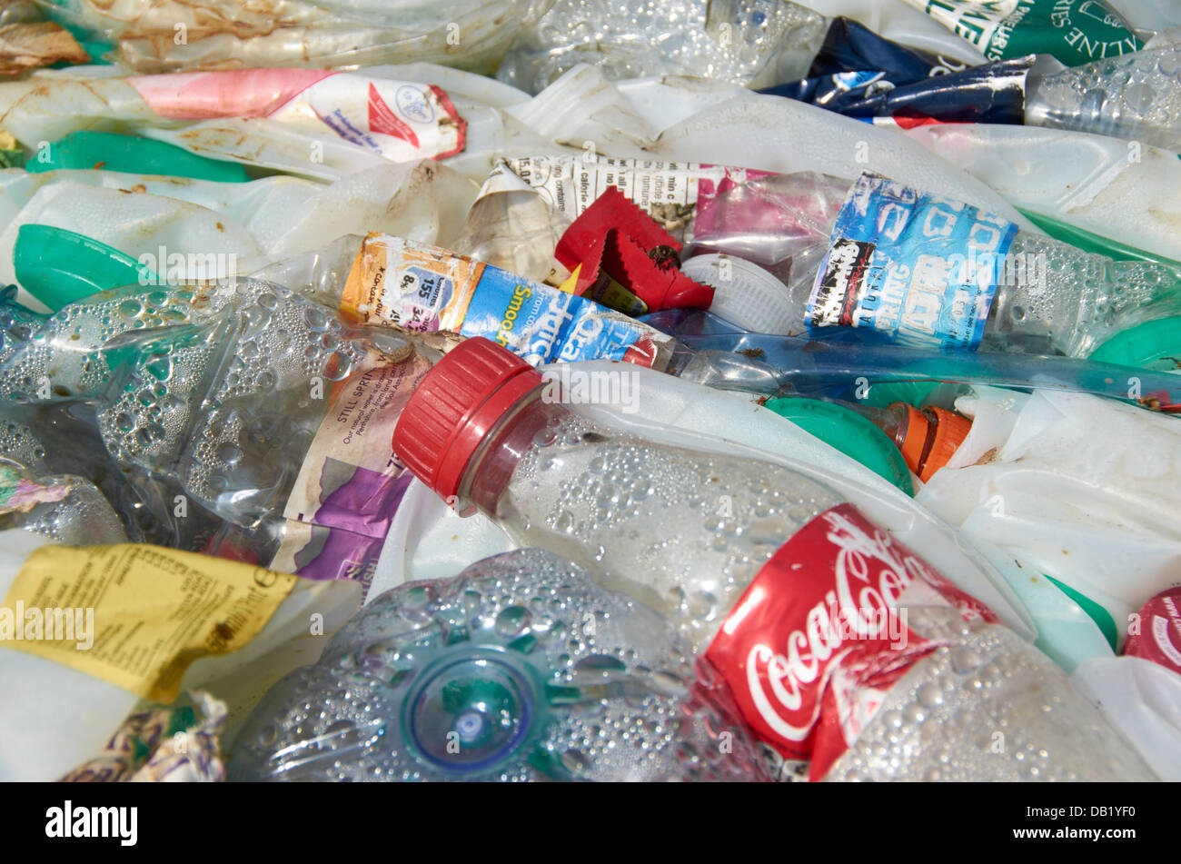 Crushed Water Bottle Stock Photos & Crushed Water Bottle Stock Images Alamy