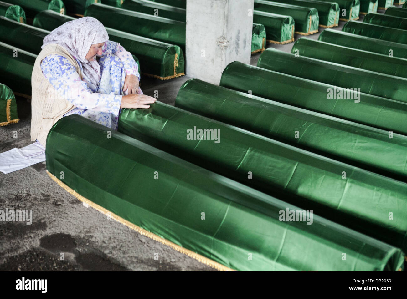 Srebrenica Potocari Bosnia and Herzegovina Stock Photo