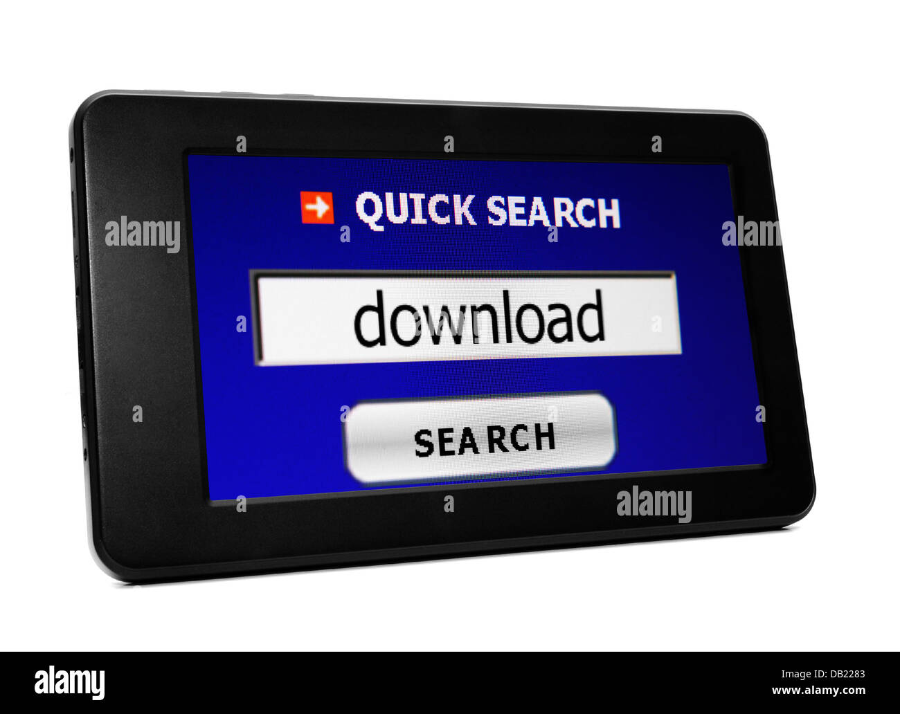 PC tablet and search concept Stock Photo Alamy