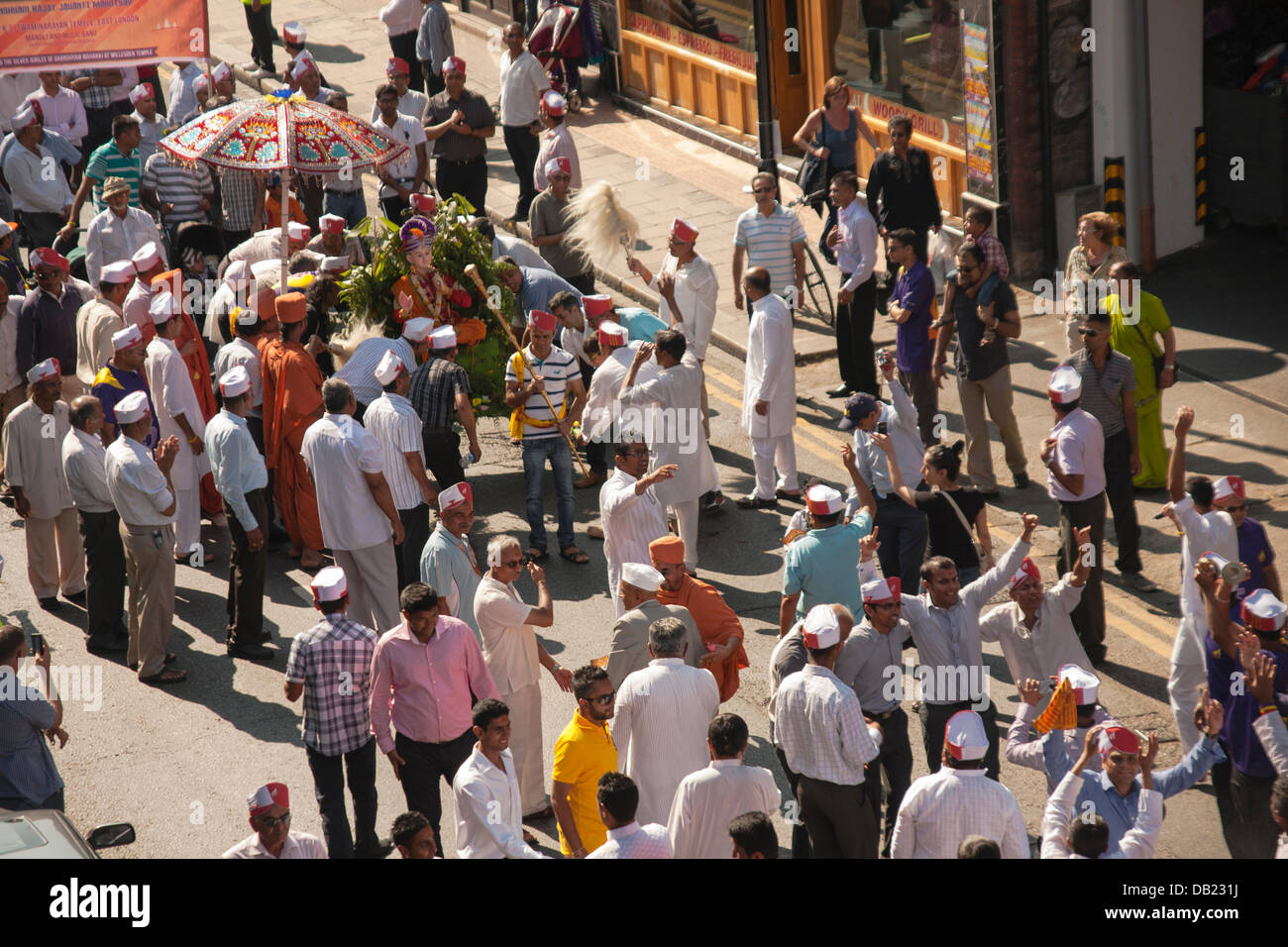 London, UK. 21st July, 2013. Ghanshyam Mahotsav Silver Jubilee Festival