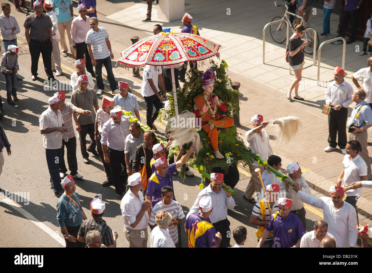 London, UK. 21st July, 2013. Ghanshyam Mahotsav Silver Jubilee Festival