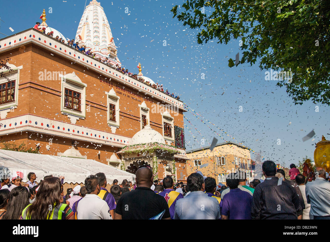 London, UK. 21st July, 2013. Ghanshyam Mahotsav Silver Jubilee Festival