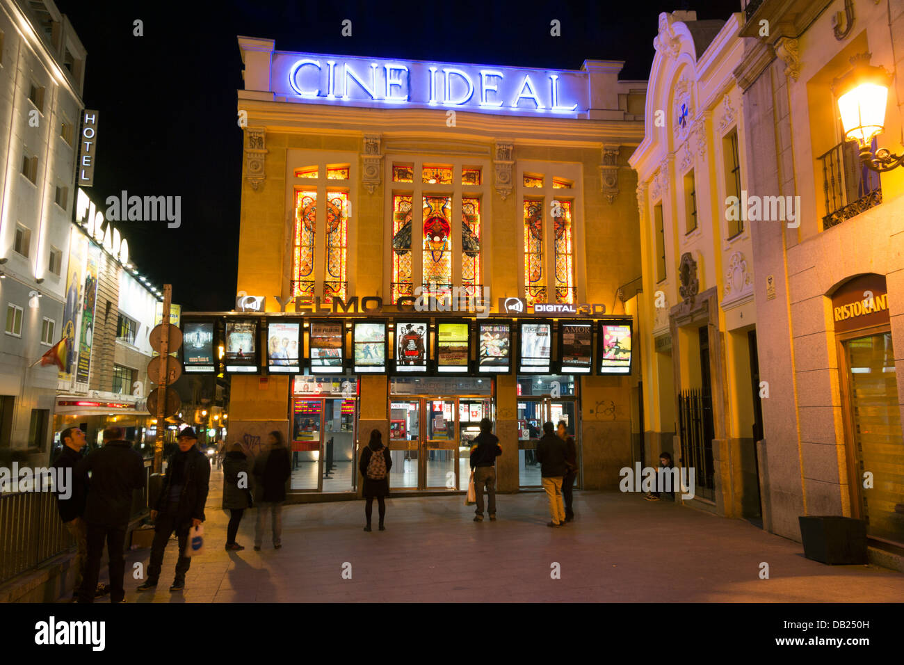 Cine Ideal, Madrid, Spain Stock Photo Alamy