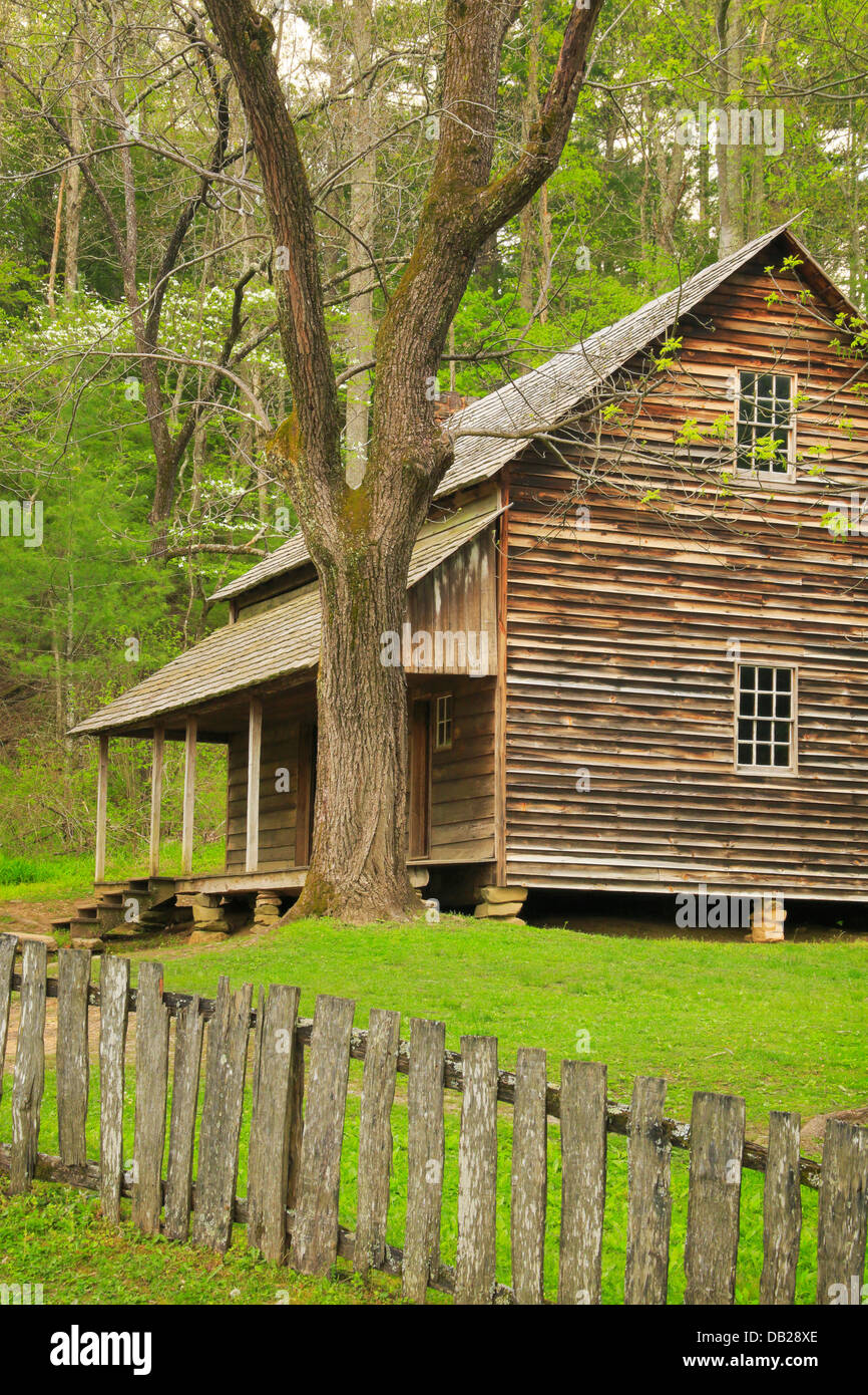 Tipton Cabin Cades Cove Great Smoky Mountains National Park