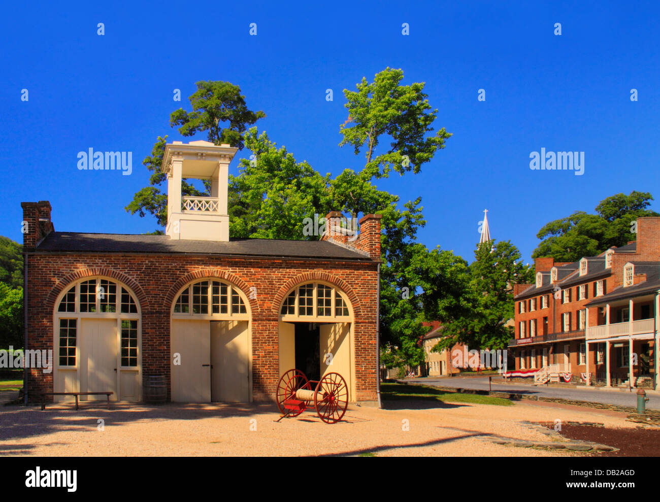 John Brown Fort, Harpers Ferry, West Virginia, USA Stock Photo Alamy