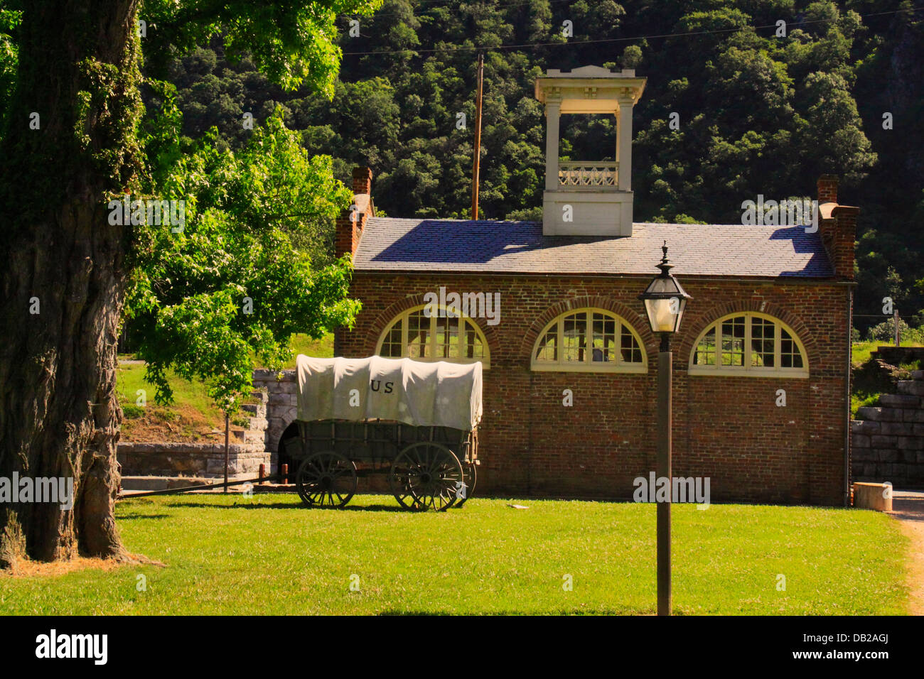 John Brown Fort, Harpers Ferry, West Virginia, USA Stock Photo Alamy
