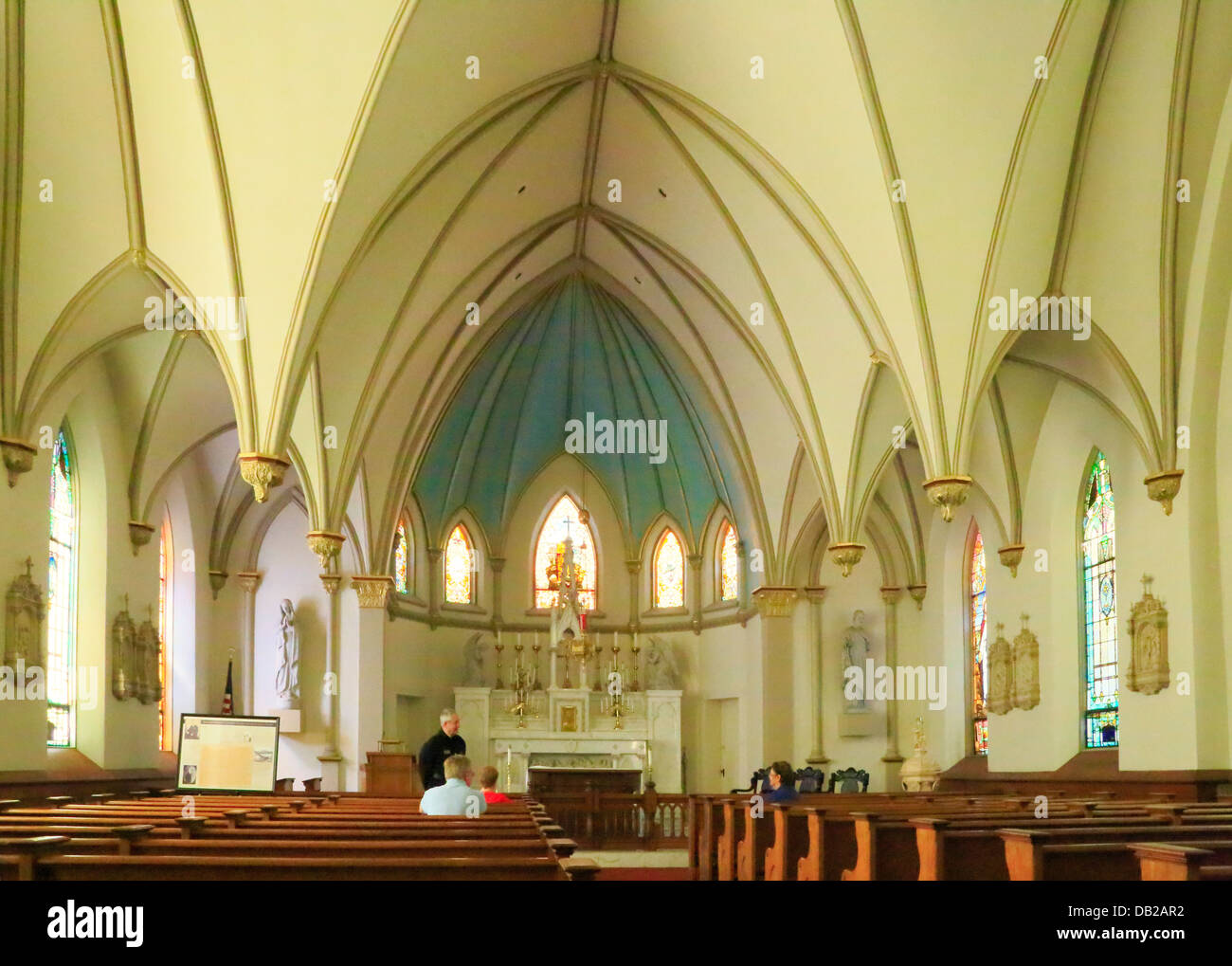 Saint Peters Catholic Church, Harpers Ferry, West Virginia, USA Stock ...