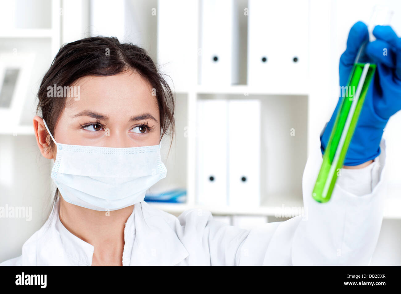 portrait of chemist Stock Photo - Alamy