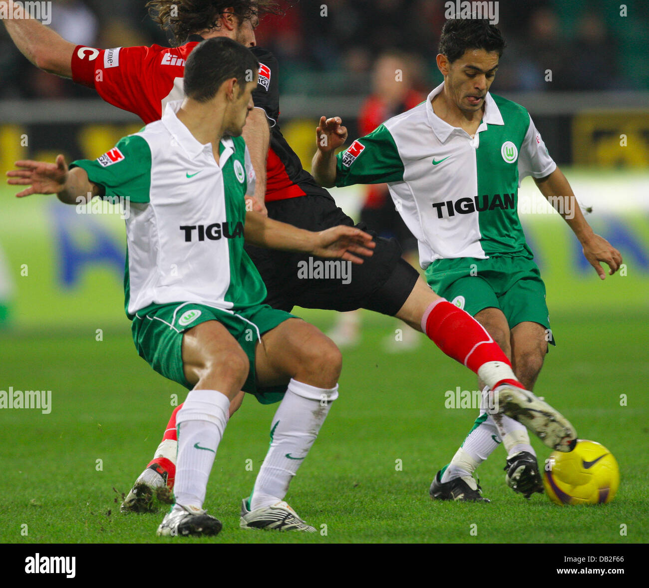 Allesandro Santos and Clint Dempsey