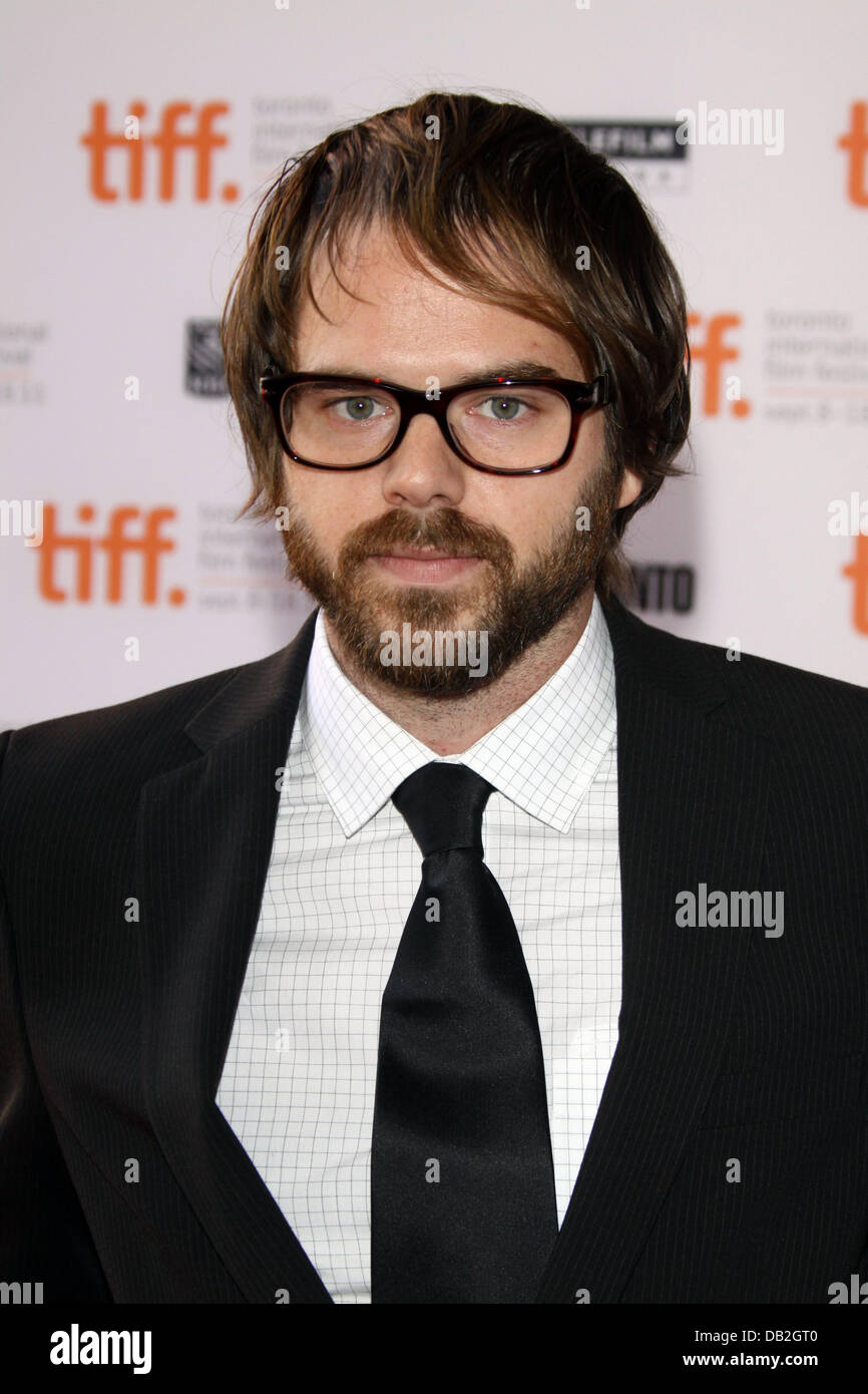 Director Sean Durkin attends the premiere of 'Martha Marcy May Marlene' during the Toronto International Film Festival, TIFF, at Ryerson Theatre in Toronto, Canada, on 11 September 2011. Photo: Hubert Boesl Stock Photo