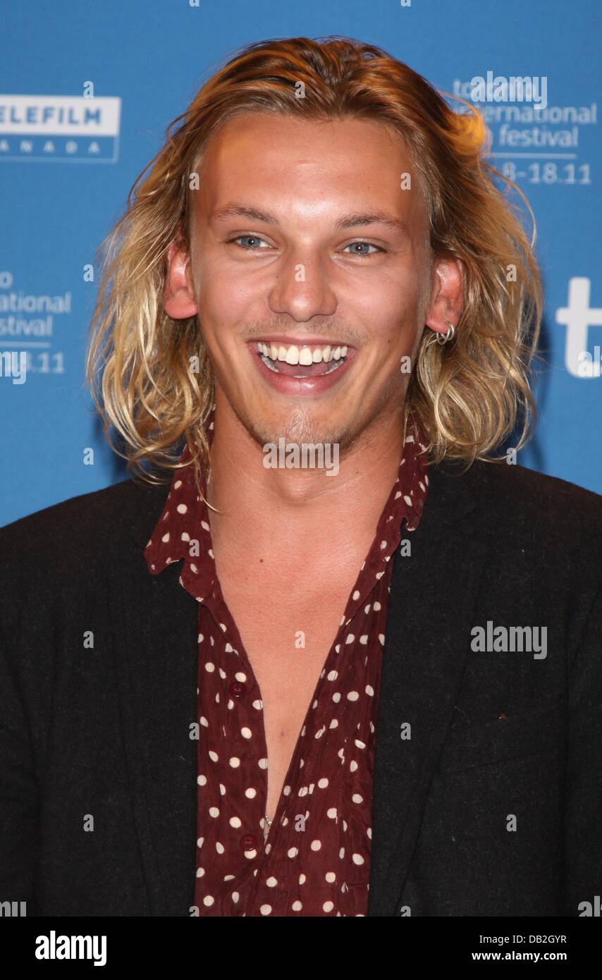 British actor Jamie Campbell Bower attends the press conference of 'Anonymous' during the Toronto International Film Festival, TIFF, at Bell Lightbox in Toronto, Canada, on 11 September 2011. Photo: Hubert Boesl Stock Photo