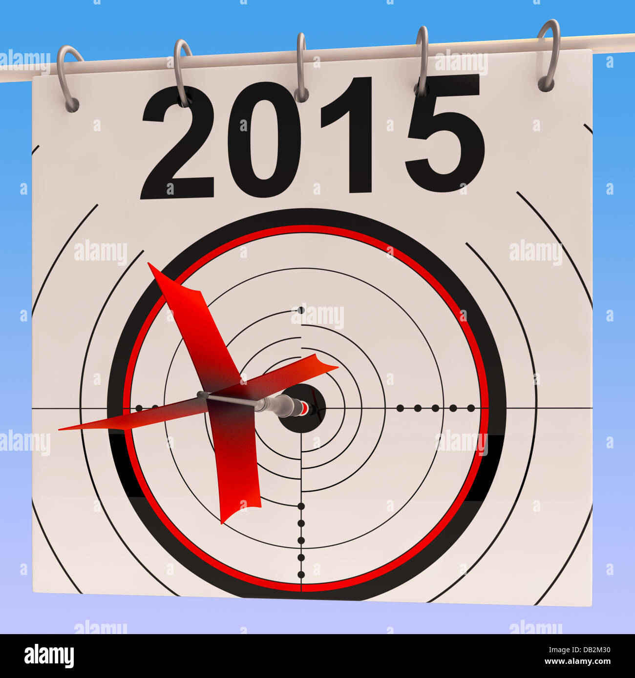 2015 Calendar Means Planning Annual Agenda Schedule Stock Photo Alamy