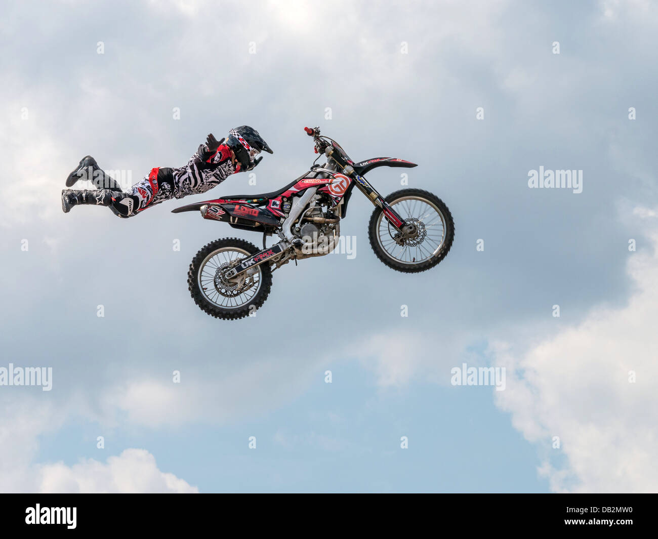 Freestyle Moto Cross 2013 Stock Photo