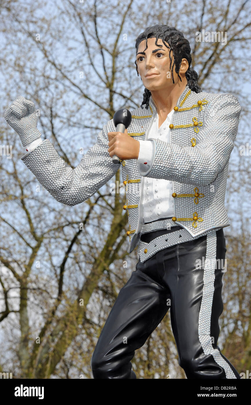 Unveiling Of Michael Jackson S Statue At Fulham S Craven Cottage