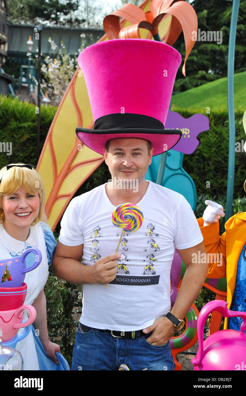 Sebastien Cauet Disneyland Paris Magical Moments Festival - Launch Paris,  France - 02.04.11 Stock Photo - Alamy