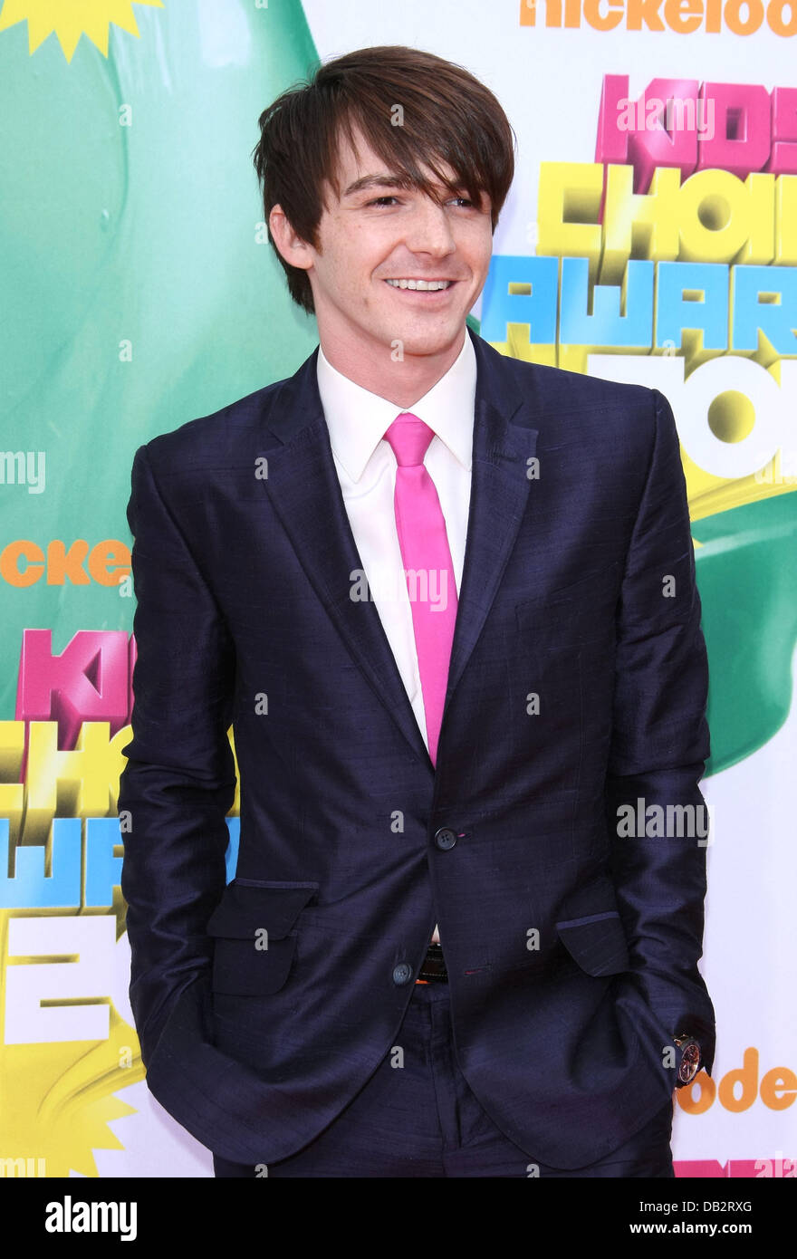 Drake Bell Nickelodeon's 2011 Kids Choice Awards held at USC's Galen ...