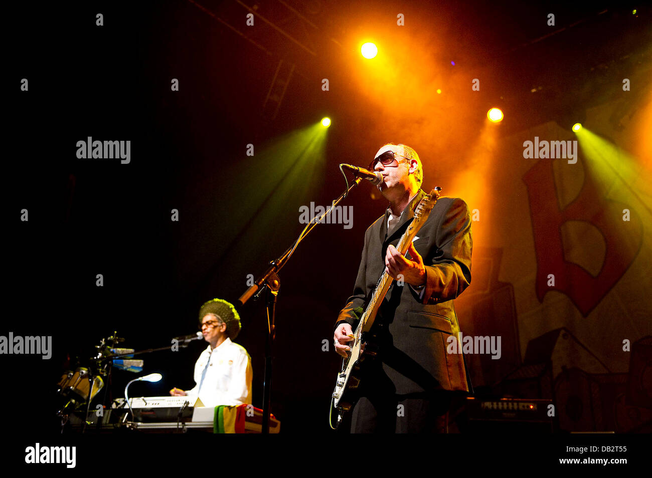 Mick Jones of Big Audio Dynamite performing live at Shepherds Bush