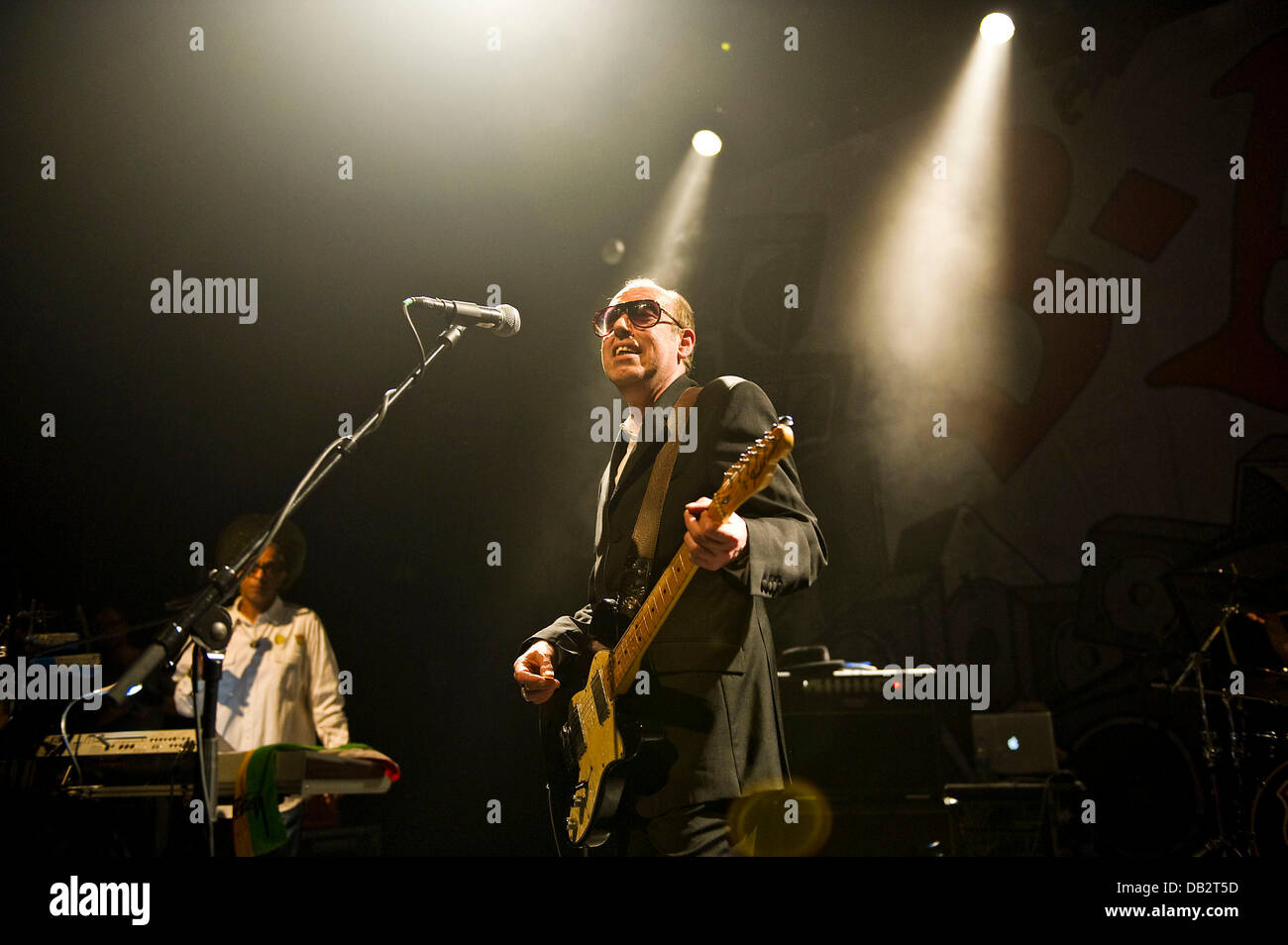 Mick Jones of Big Audio Dynamite performing live at Shepherds Bush