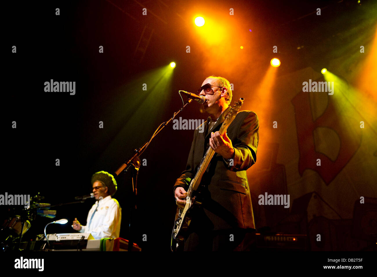 Mick Jones of Big Audio Dynamite performing live at Shepherds Bush