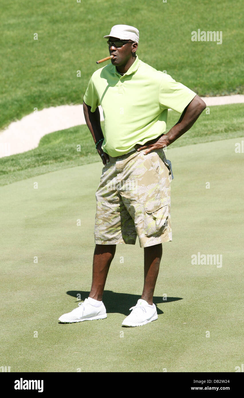 Michael Jordan Michael Jordan Celebrity Invitational Golf Tournament at  Shadow Creek Golf Course Las Vegas, Nevada - 03.04.11 Stock Photo - Alamy