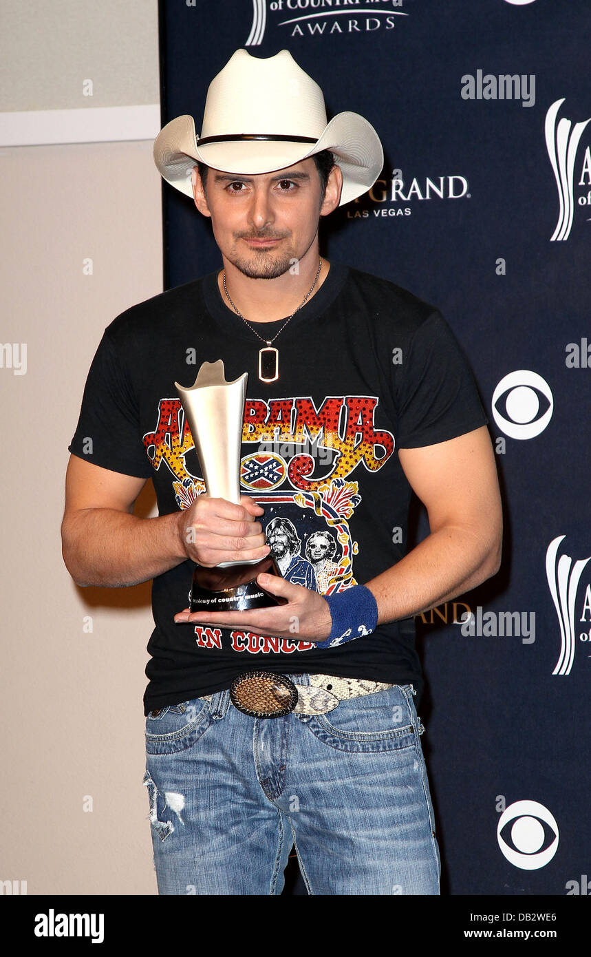 Brad paisley academy country music hires stock photography and images