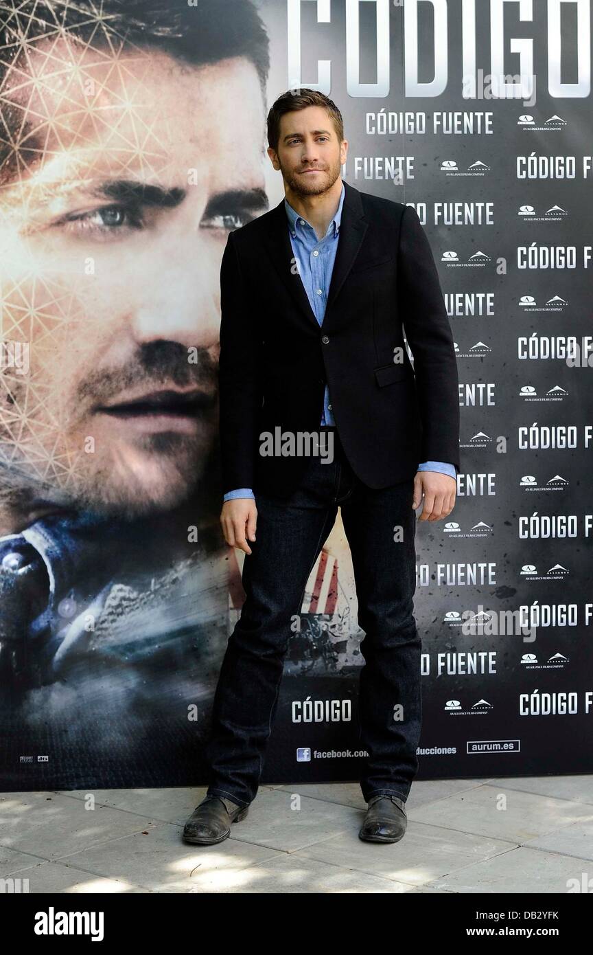 Jake Gyllenhaal Photocall for the film 'Source Code' at Santo Mauro ...
