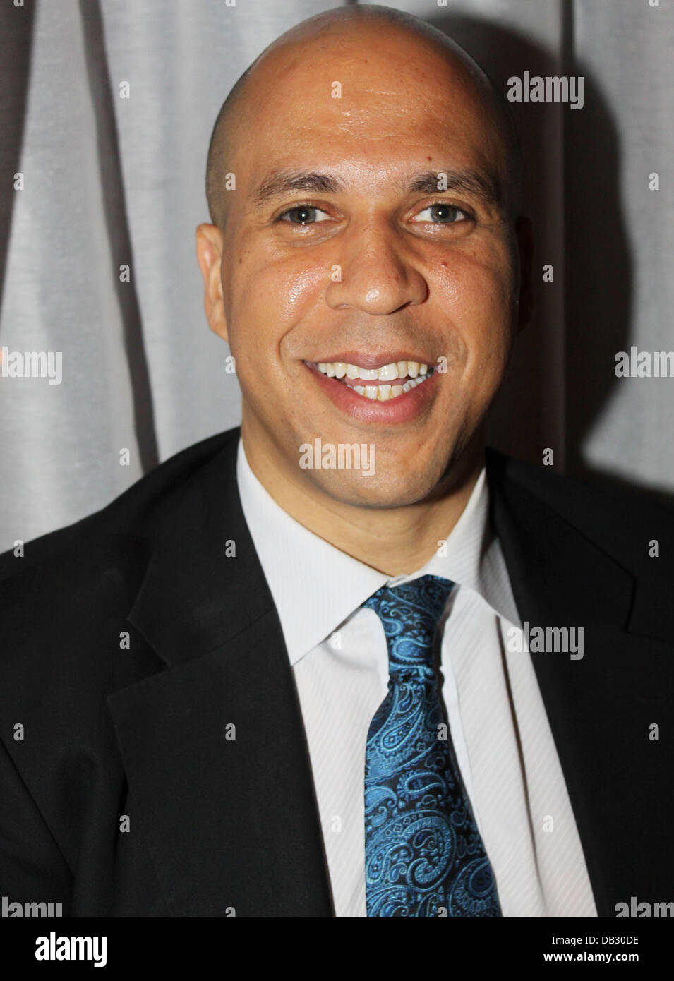 Mayor of Newark, Cory Booker Dress for Success & Bobbi Brown 'Something to Share Worldwide Gala' 2011 New York City, USA -  05.04.11 Stock Photo