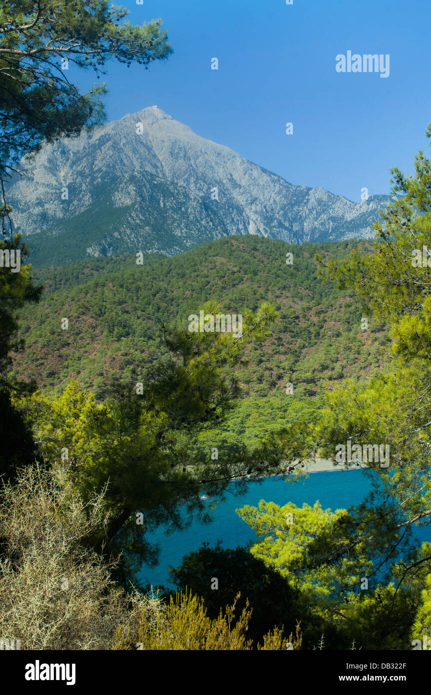 Asien, Türkei, Provinz Antalya, der Lykische Weg (Likya Yolu) von Tekirova nach Olympos Stock Photo