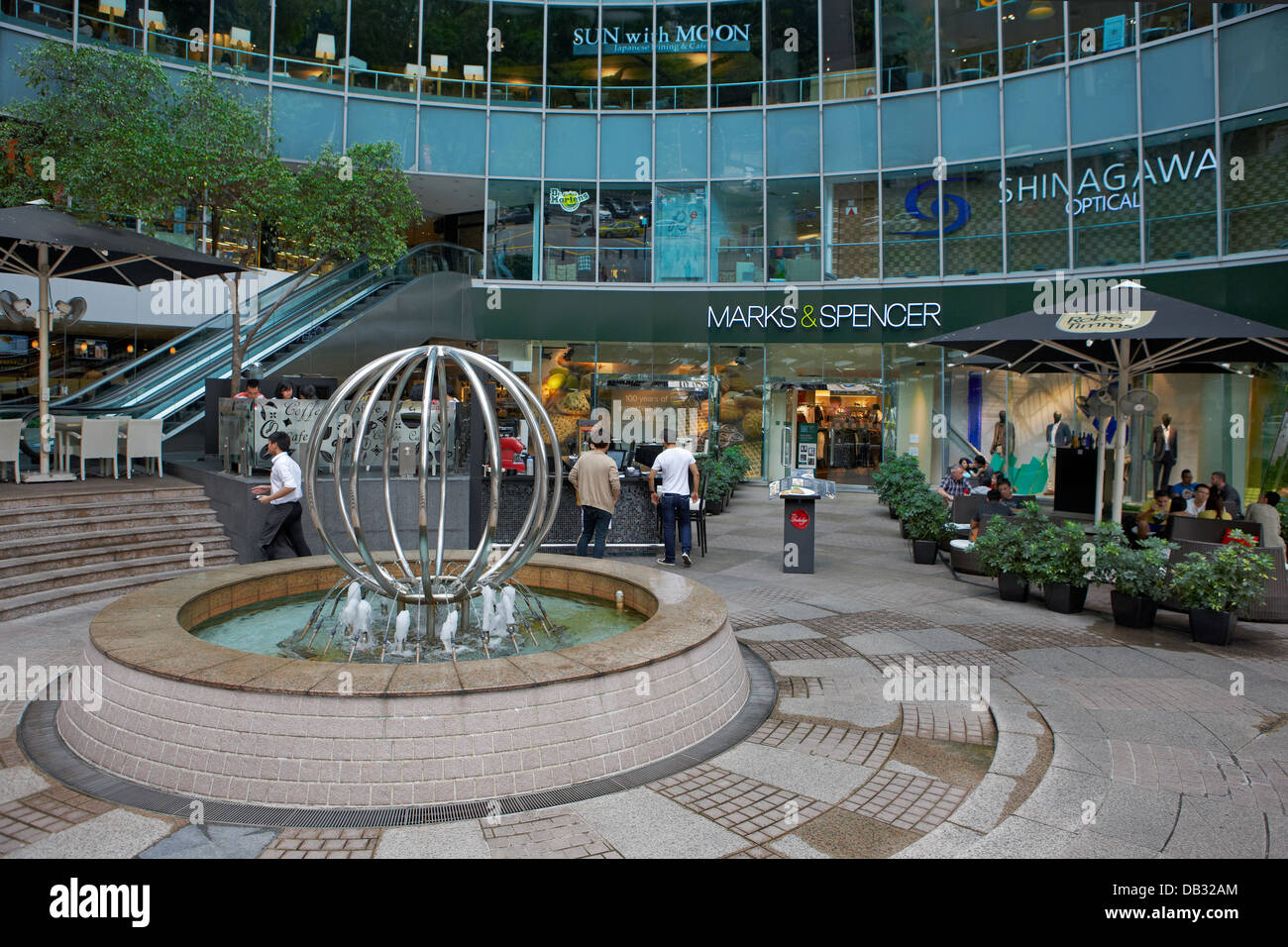 Wheelock Place shopping mall. Orchard Road, Singapore Stock Photo Alamy