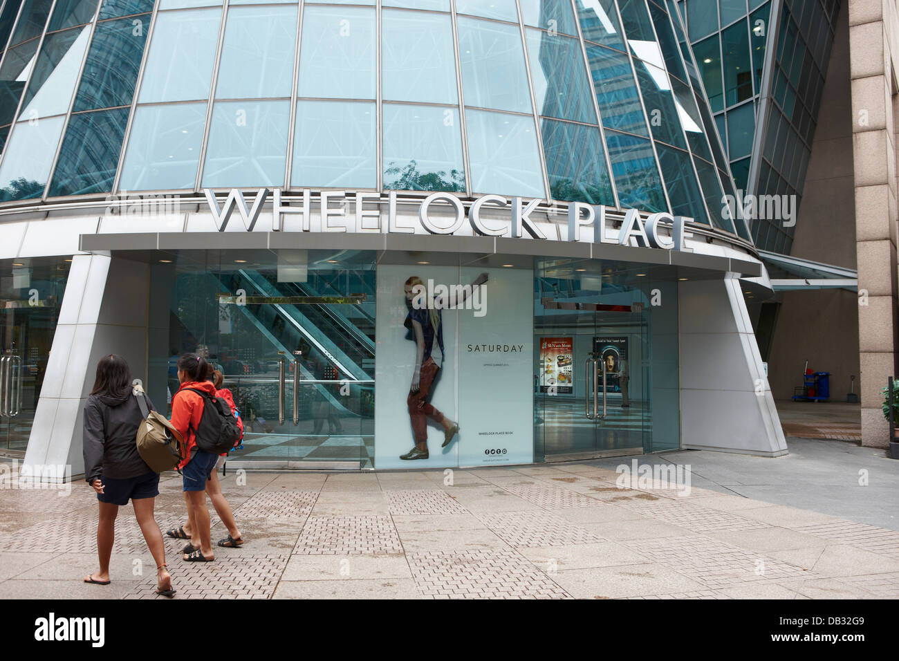 Wheelock Place shopping mall. Orchard Road, Singapore Stock Photo Alamy