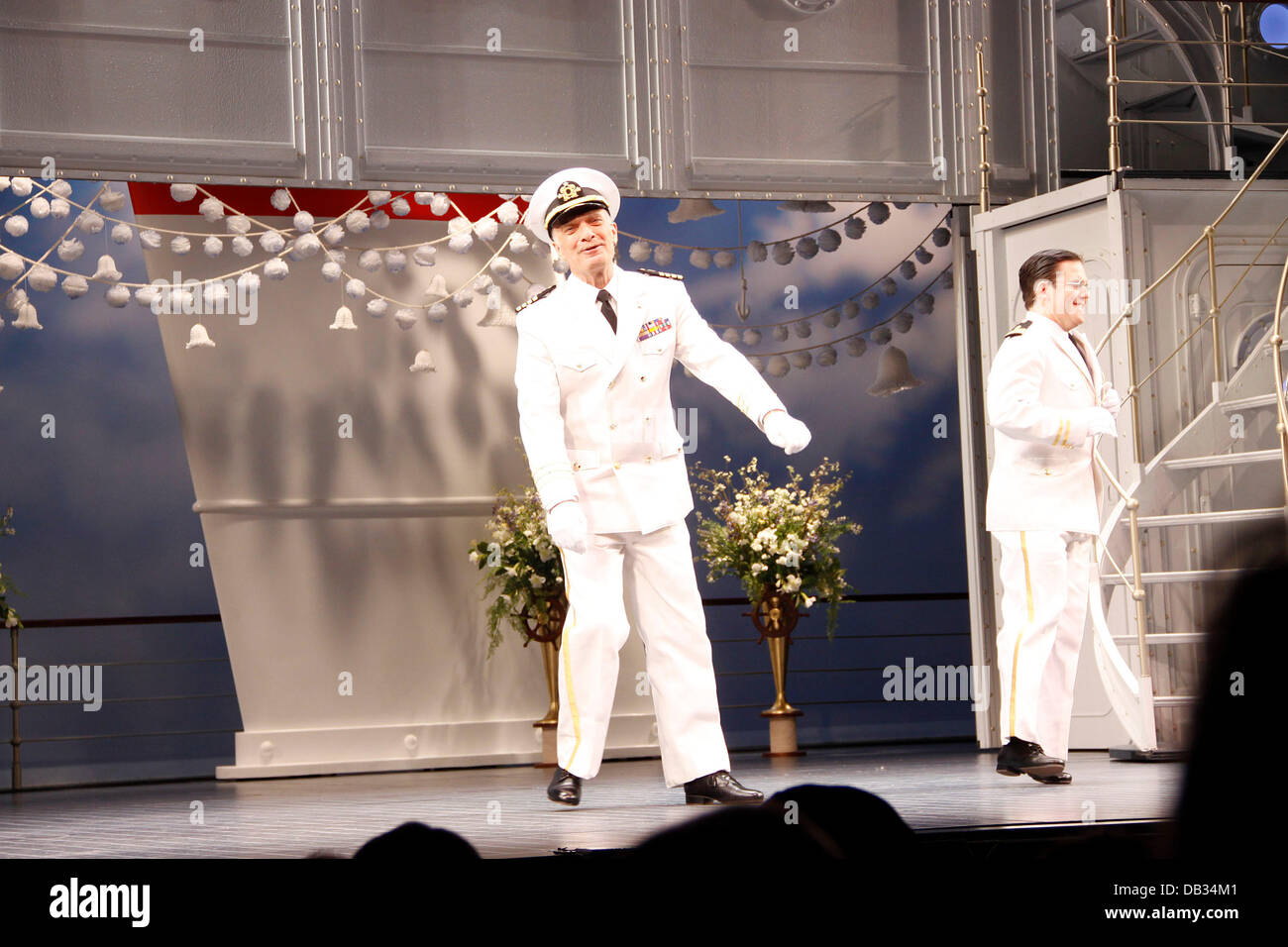 Cast Opening night of the Broadway musical production of 'Anything Goes ...