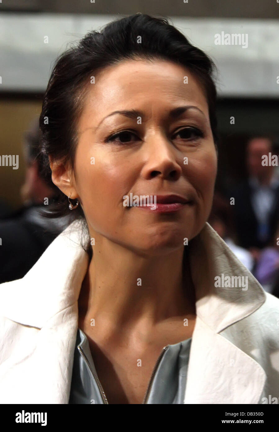 Ann Curry The Today Show Presenters Film In New York City New York