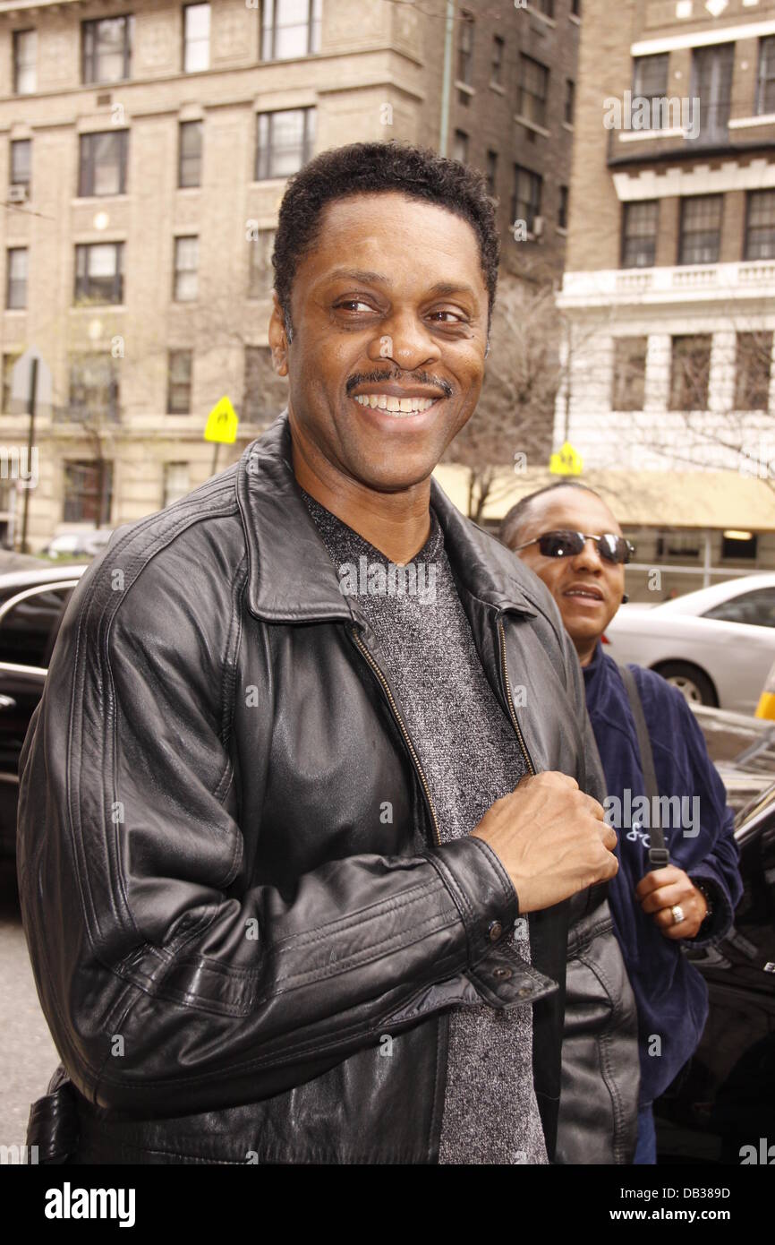 Lawrence HiltonJacobs out and about on Park Avenue in Manhattan. New