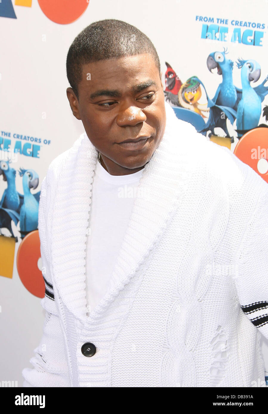 Tracy Morgan Los Angeles Premiere of 'Rio' held at the Grauman's Chinese Theatre Hollywood, California 10.04.11 Stock Photo
