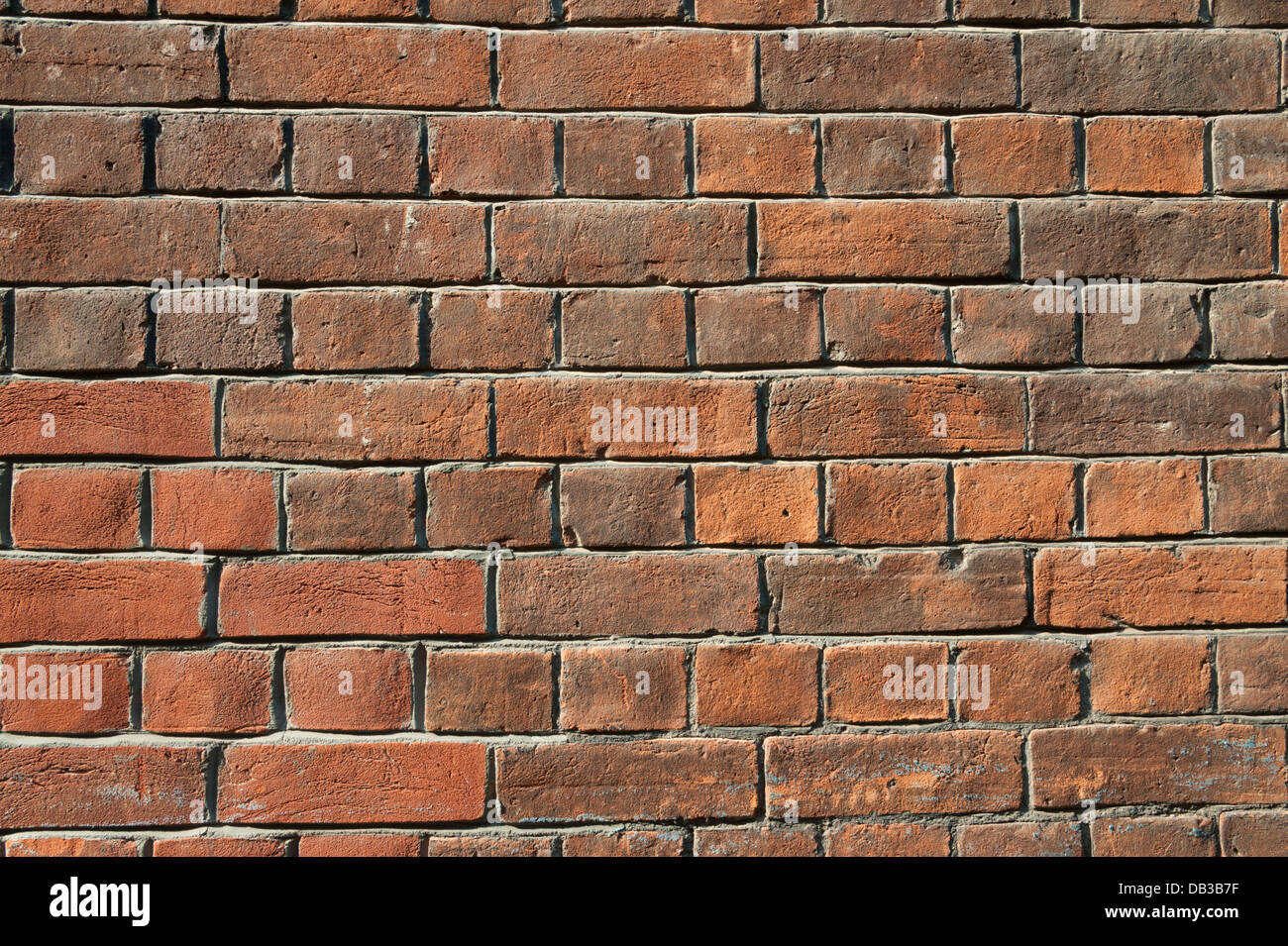 Red brick wall made of old bricks in Cambridge UK Stock Photo Alamy