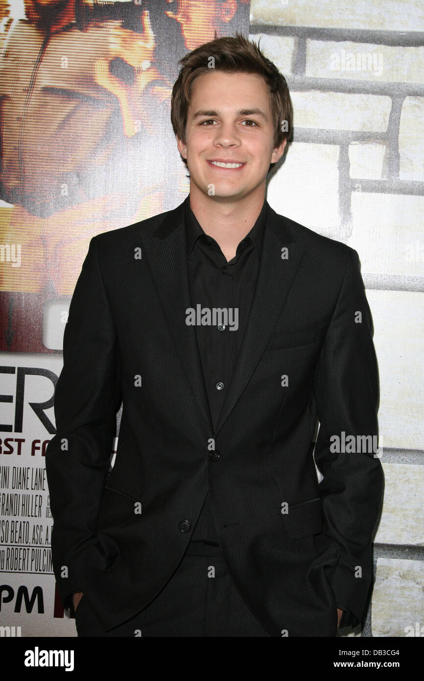 Johnny Simmons Los Angeles Premiere of HBO's 'Cinema Verite' held at Paramount Studios Theatre
