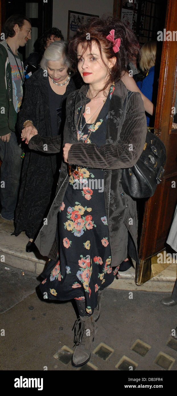 Helena Bonham Carter, Betty Blue Eyes press night at The Novello ...