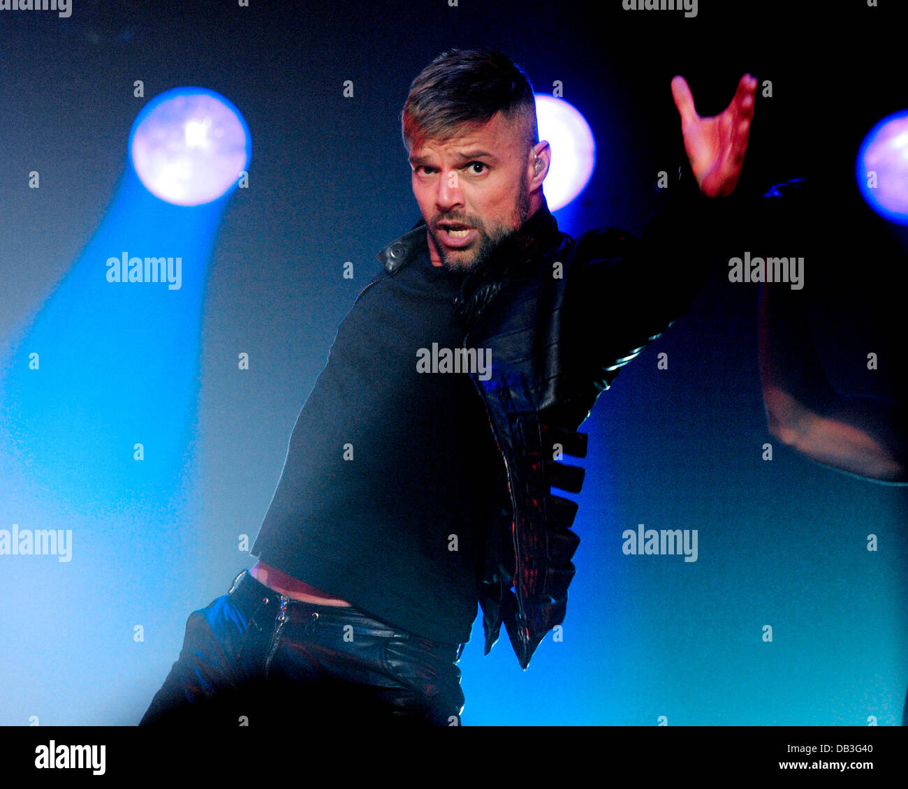 Ricky Martin performing on stage at Casino Rama during his 'Música Alma Sexo  World Tour'. Orillia, Ontairo, Canada - 13.04.11 Stock Photo - Alamy