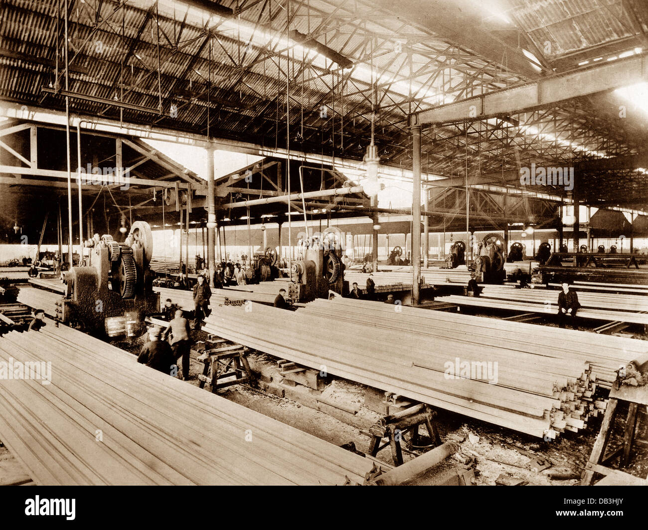 Workington Steel Works Rail Shop early 1900s Stock Photo 58472035 Alamy