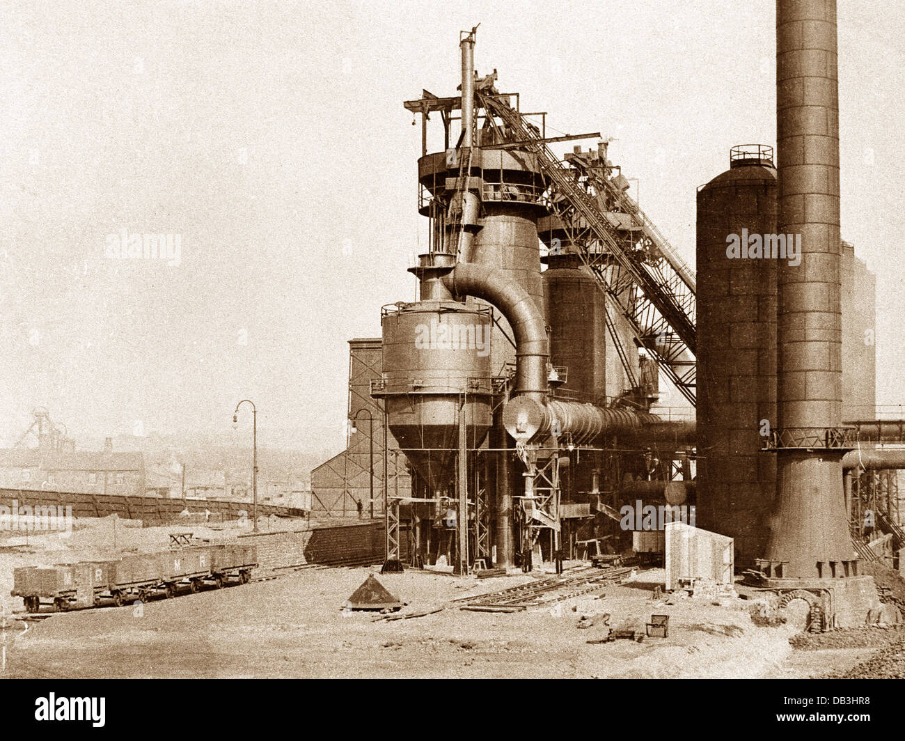 Rotherham Steel Works Parkgate early 1900s Stock Photo 58472156 Alamy