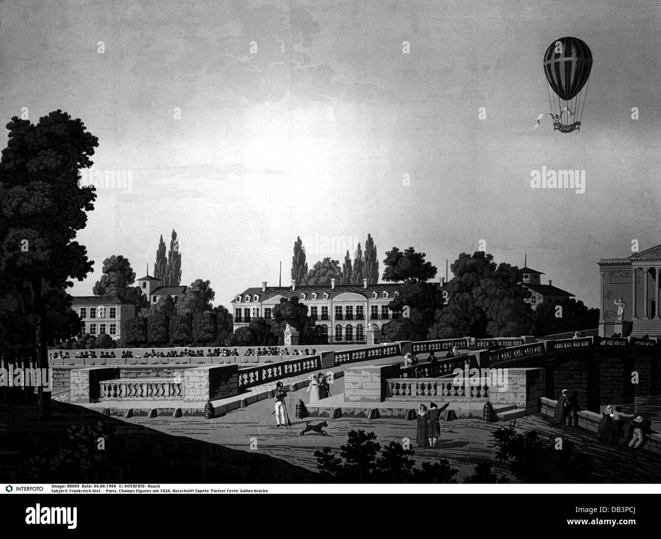 geography / travel, France, Paris, Champs Elysees, detail from the