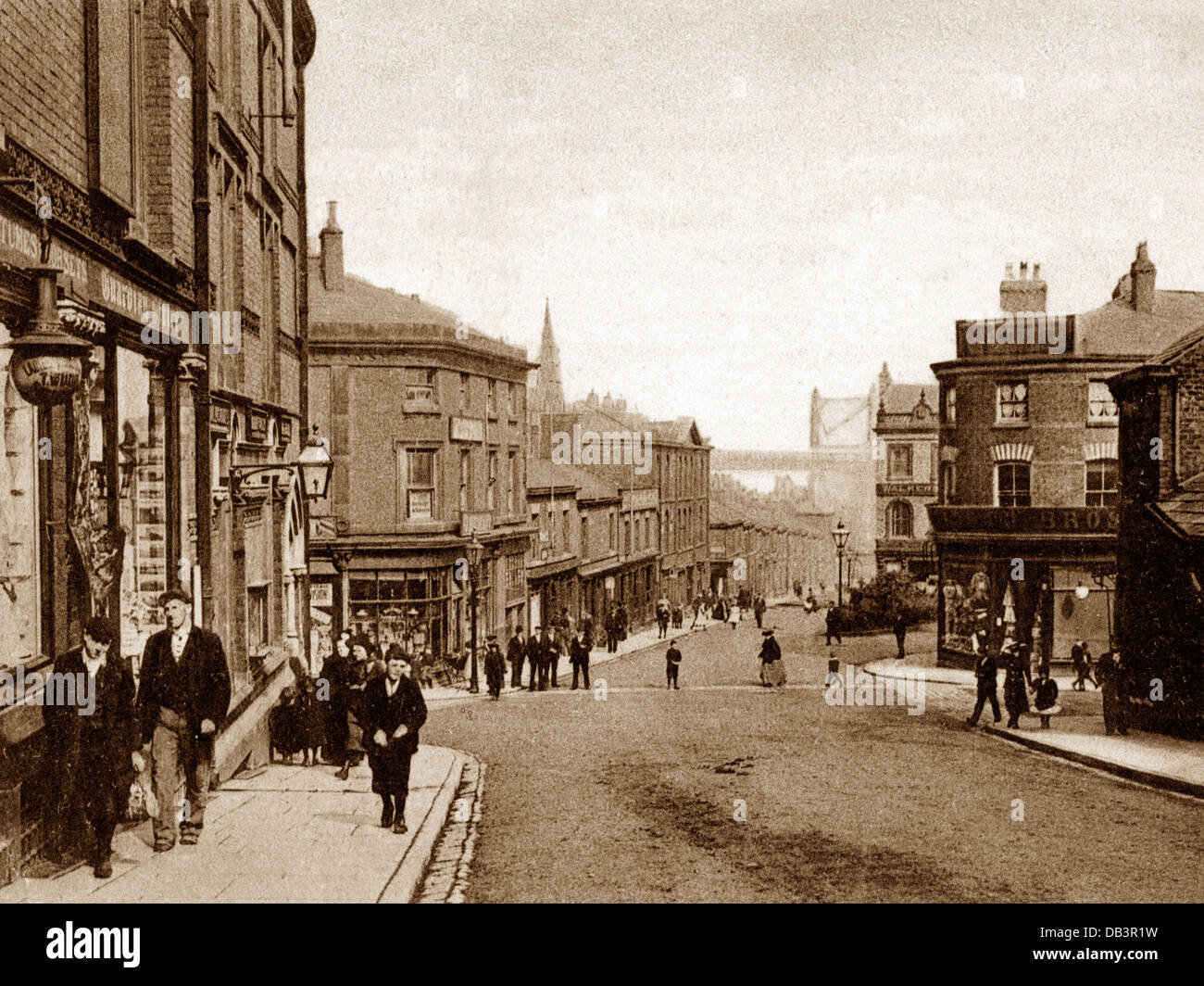 Runcorn Devonshire Square early 1900s Stock Photo