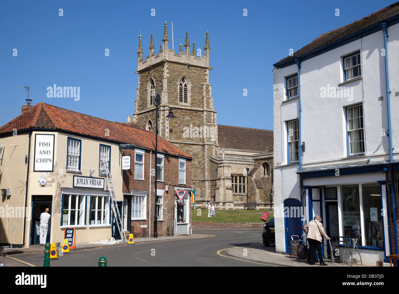 Alford, Lincolnshire, England, U.K Stock Photo Alamy