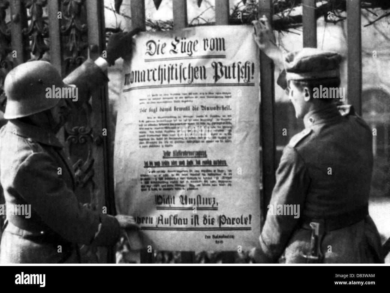 Kapp Lüttwitz Putsch