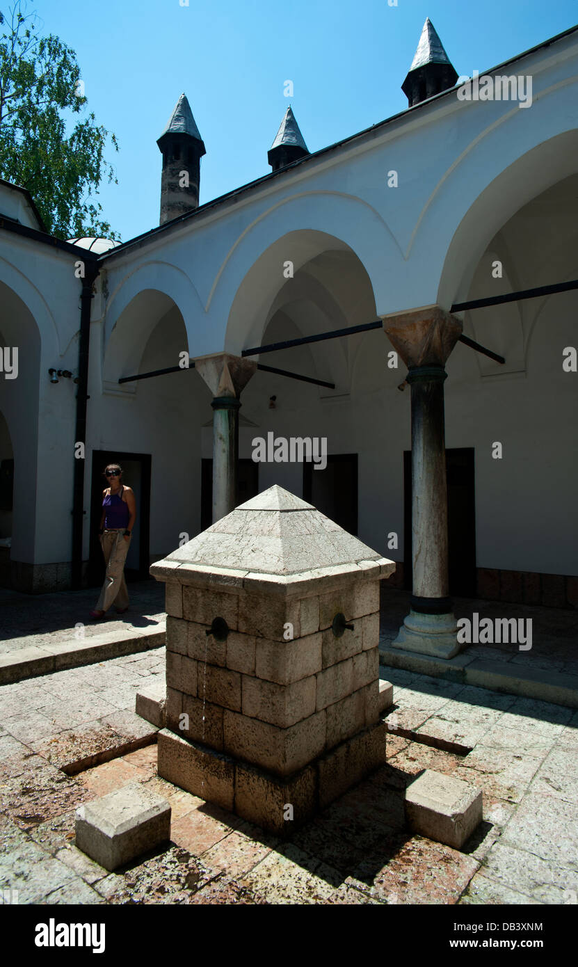 Gazi Husrev- Bey Madrasa , known as Kursumli, built in 1537 . Sarajevo. Bosnia- Herzegovina. Balkans .Europe. Stock Photo