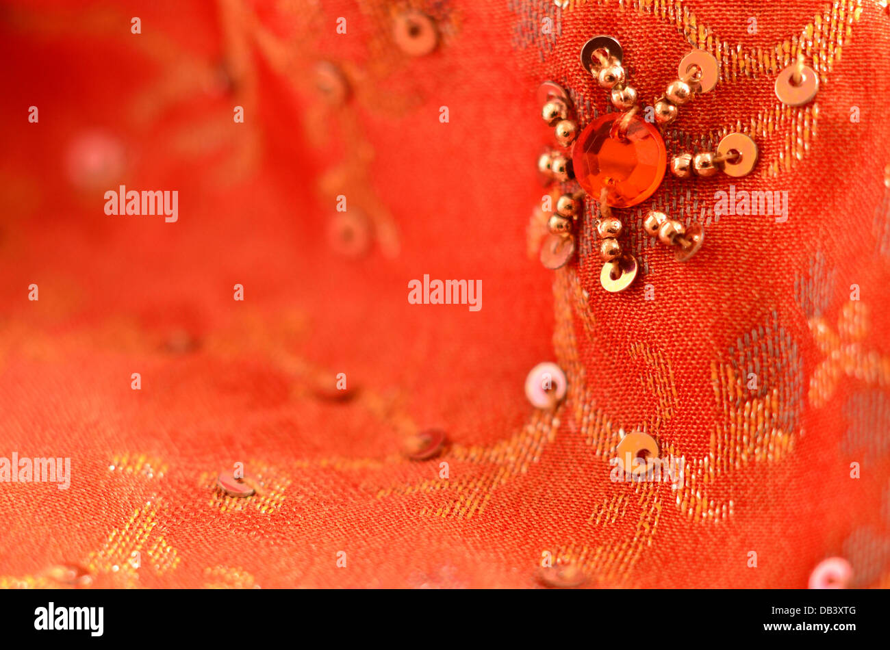 Indian textile detail Stock Photo - Alamy